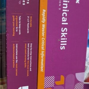 Clinical Skills Flashcards Set
